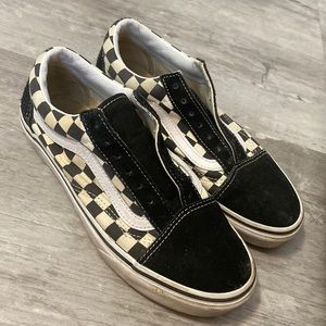 checkered vans